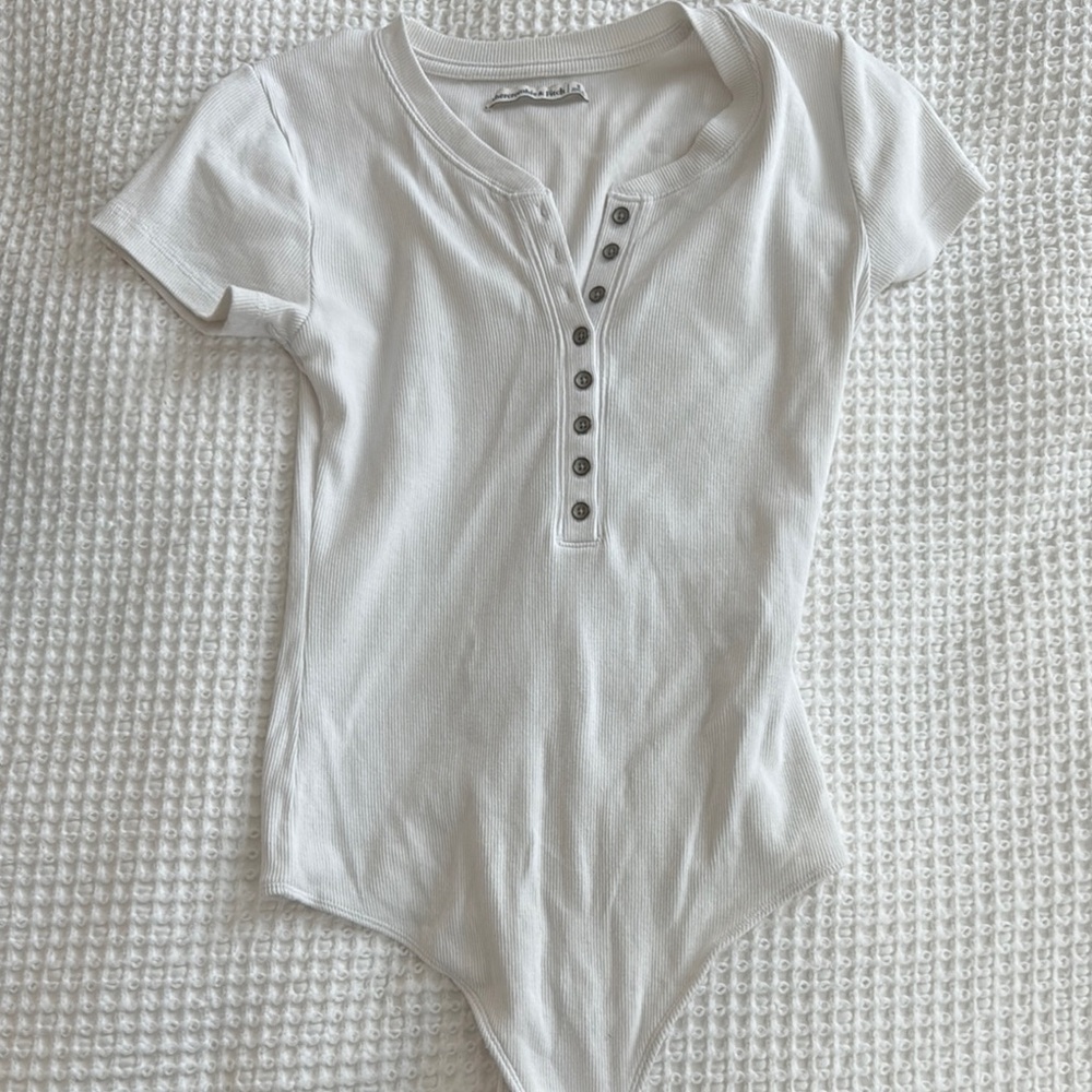 White One Piece Bodysuit